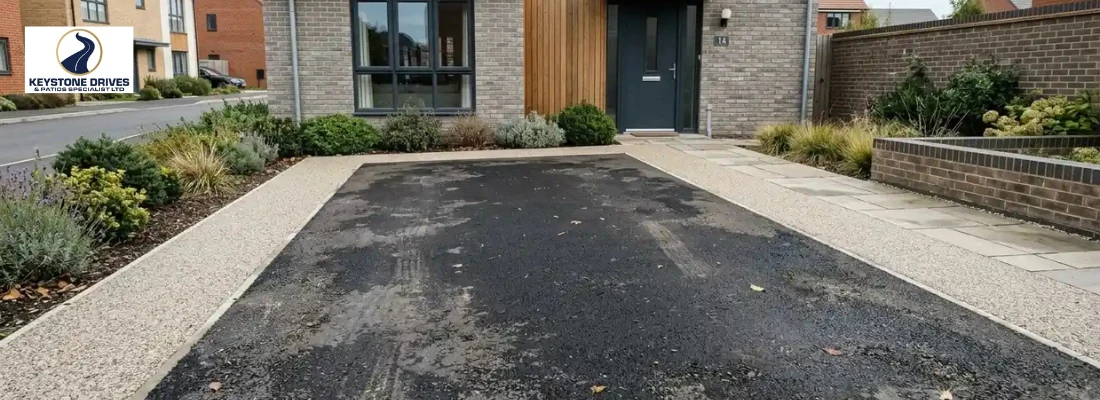 Tarmac Paired with Resin Bound Sections